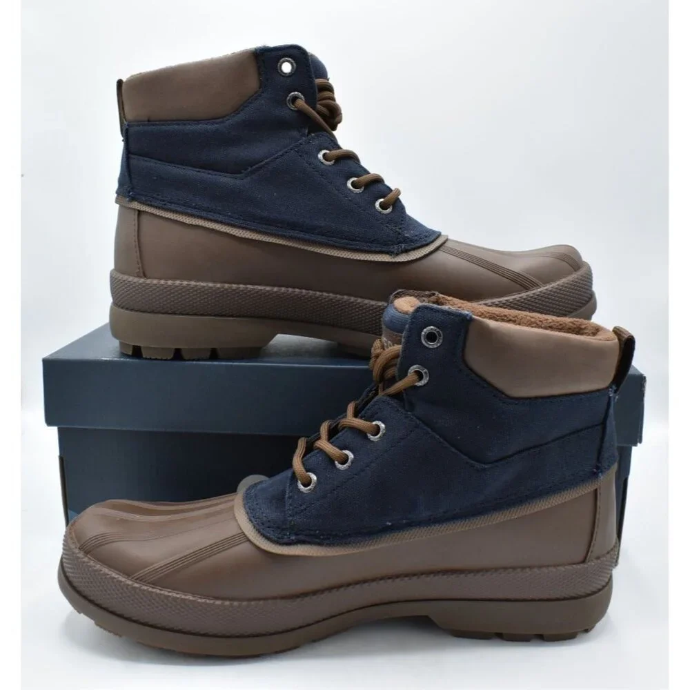 Sperry Mens Size 8 Cold Bay Waxed Marine Insulated Water Resistant Chukka‎ Boots